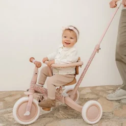 4 in 1 Driewieler Pink