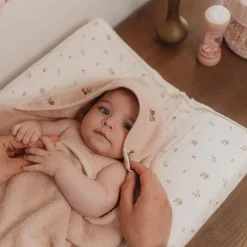 Aankleedkussenhoes - Wit - Fairy Garden - Fairy Blossom