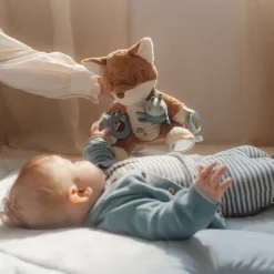 Activiteitenknuffel Vos - Blauw - Forest Friends