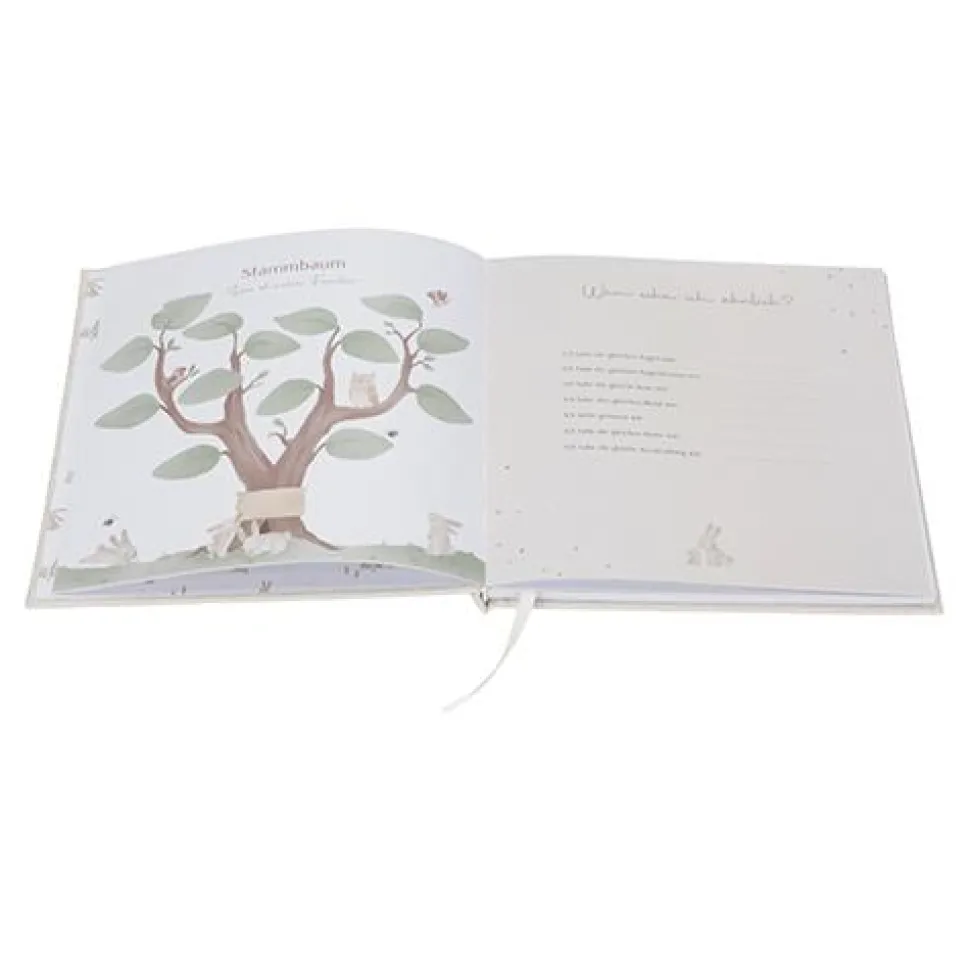 Babyboek - Beige - Baby Bunny - DE