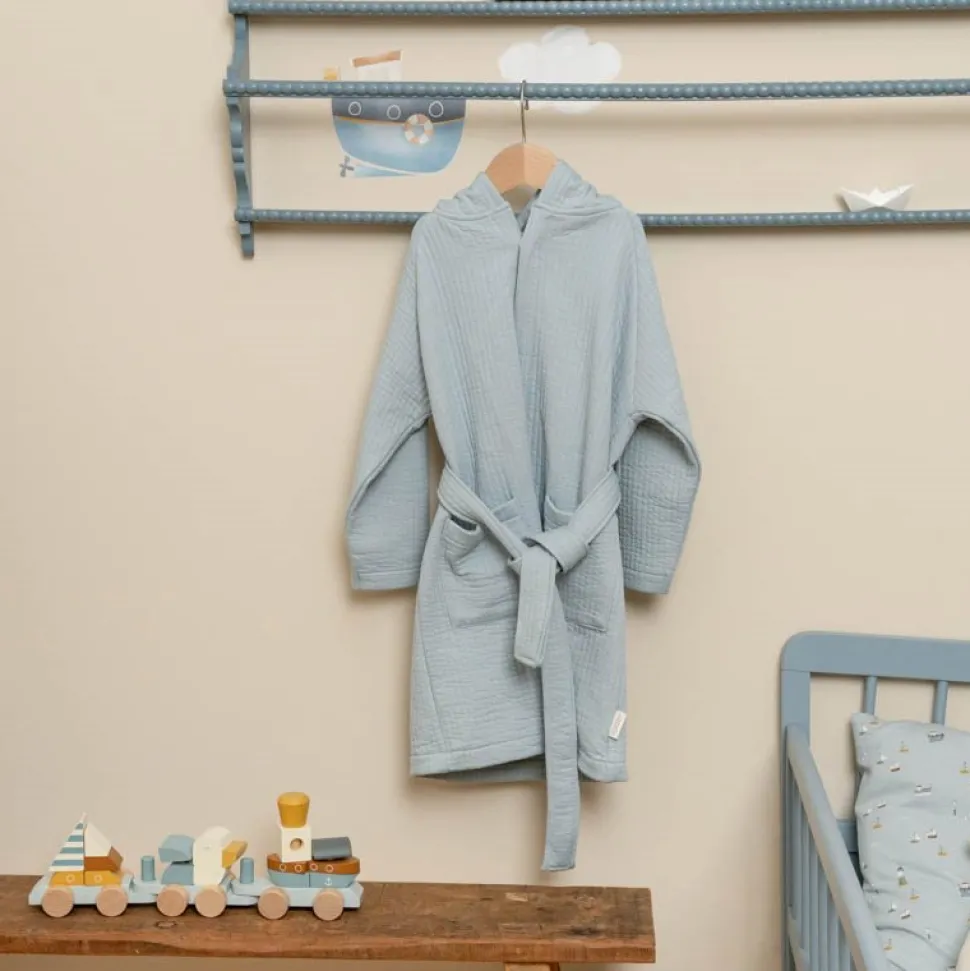 Badjas Pure Soft Blue - 98/104