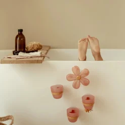 Badwand bekers - roze - Essentials