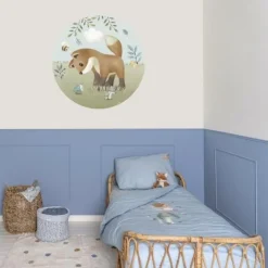 Behangcirkel - Meerkleurig - Forest Friends