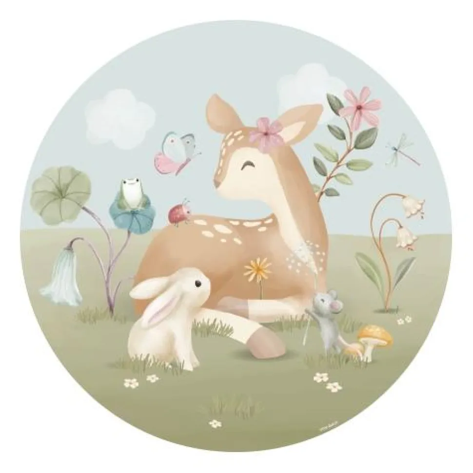 Behangcirkel - Meerkleurig - Fairy Garden