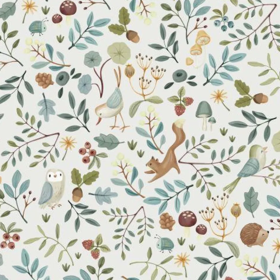 Behangstaal - Meerkleurig - Forest Friends - Forest Wonders