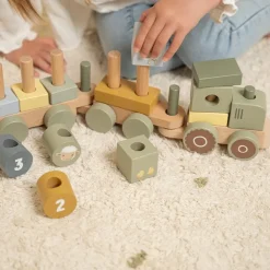 Blokkentrein tractor Little Farm