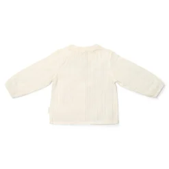 Blouse lange mouw - Met knoopjes - Wit - Fairy Garden