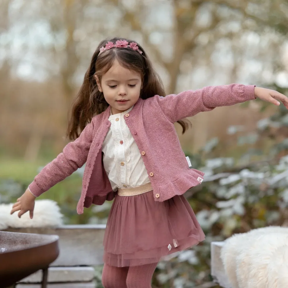 Blouse lange mouw - Met knoopjes - Wit - Fairy Garden