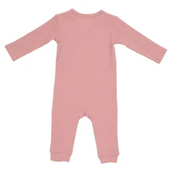 Boxpakje met overslag Rib Vintage Pink