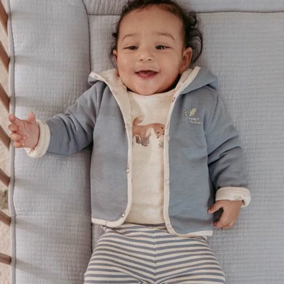 Broek - Blauw - Forest Friends - Stripe