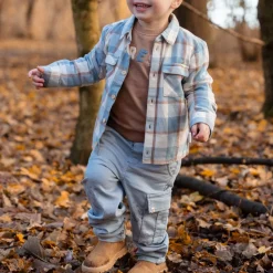 Broek - Joggingstof - Blauw - Forest Friends