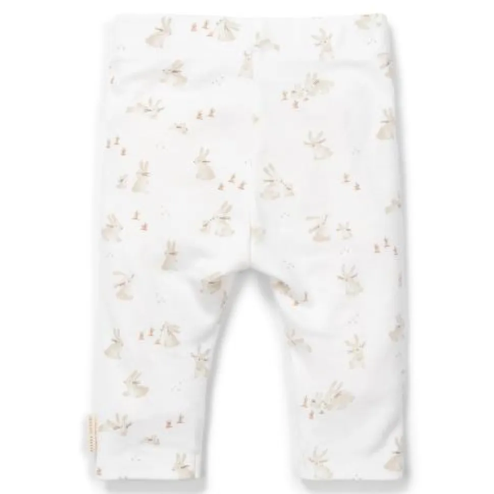 Broek - Wit - Newborn Naturals - Baby Bunny