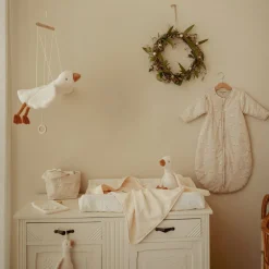 Commodemandje klein - Wit - Newborn Naturals - Little Goose