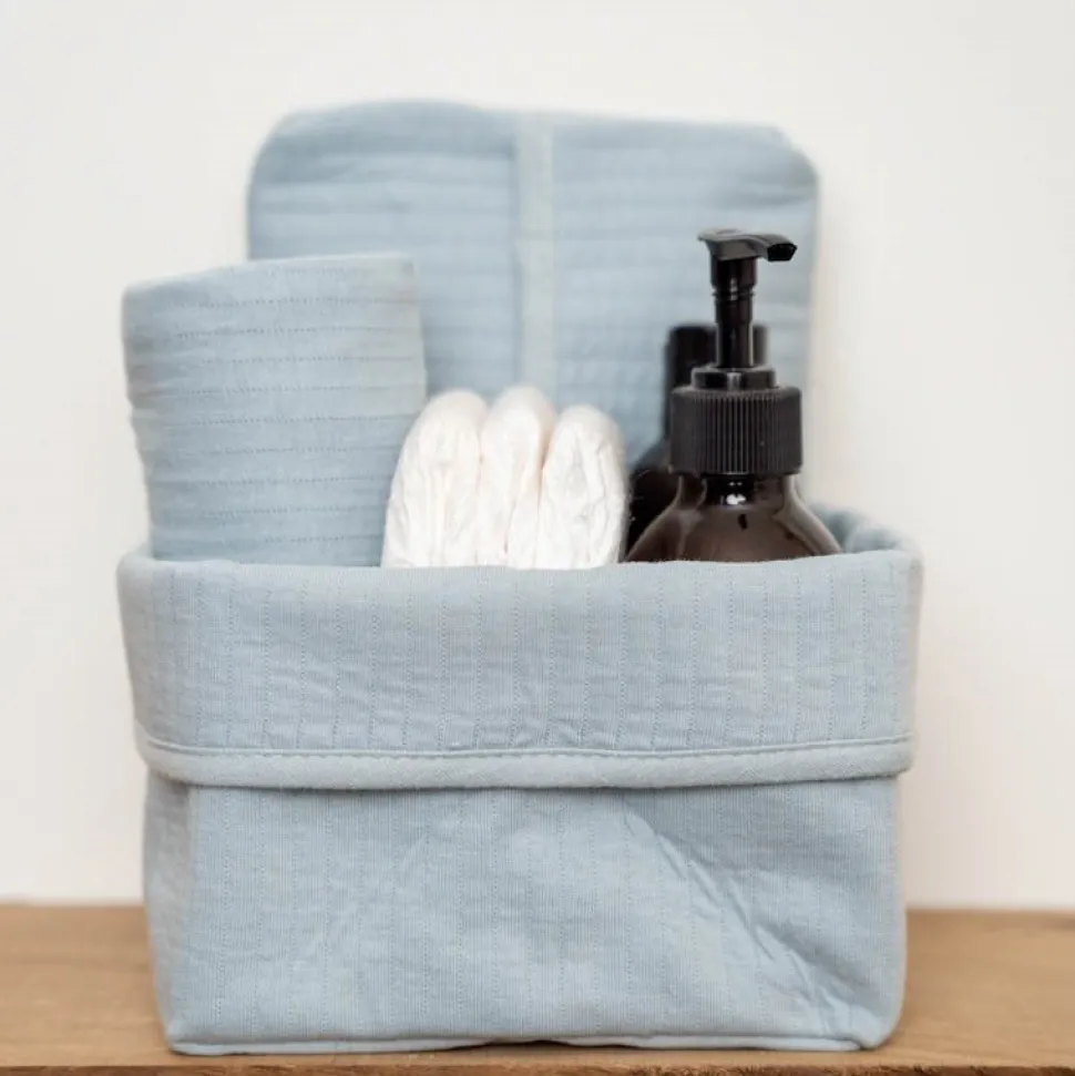 Commodemandje klein Pure Soft Blue