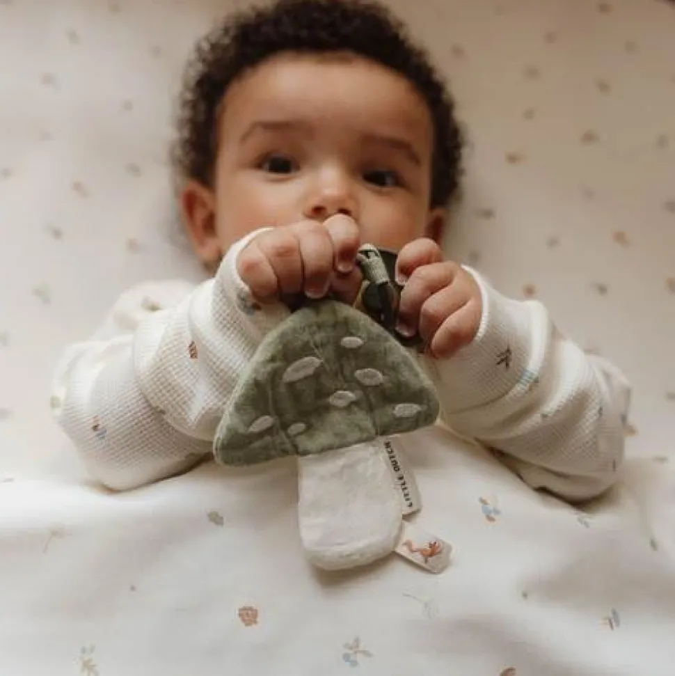 Eenpersoons hoeslaken - Wit - Maat Eenpersoons - Forest Friends - Forest Treasures