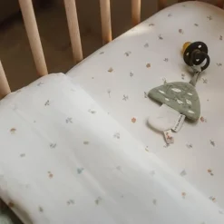 Eenpersoons hoeslaken - Wit - Maat Eenpersoons - Forest Friends - Forest Treasures