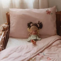 Eenpersoons hoeslaken - Wit - Fairy Garden - Fairy Blossom