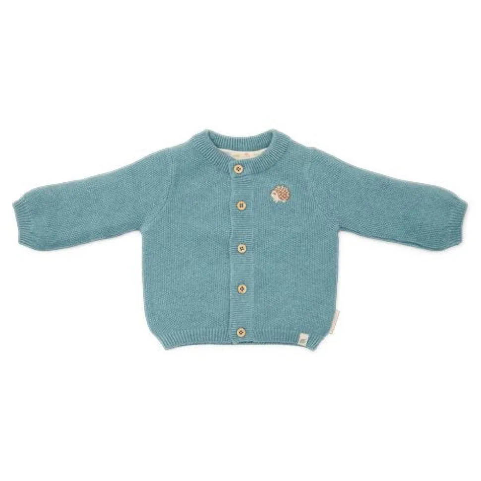 Gebreid vestje - Blauw - Forest Friends