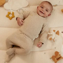 Gebreide broek - Beige - Newborn Naturals