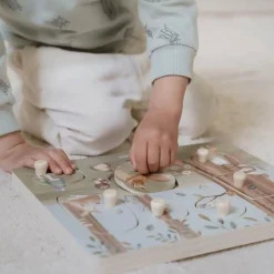 Geluidenpuzzel - Blauw - Forest Friends