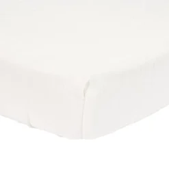 Hoeslaken hydrofiel wieg Soft White