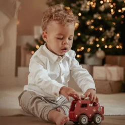 Houten brandweerwagen – Rood – Essentials