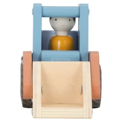 Houten bulldozer – Blauw – Essentials