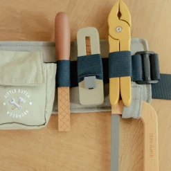 Houten gereedschapsriem - Blauw - Essentials