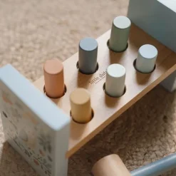 Houten Hamerbank - Blauw - Forest Friends