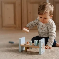 Houten Hamerbank - Blauw - Forest Friends