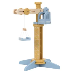 Houten hijskraan – Treinbaan