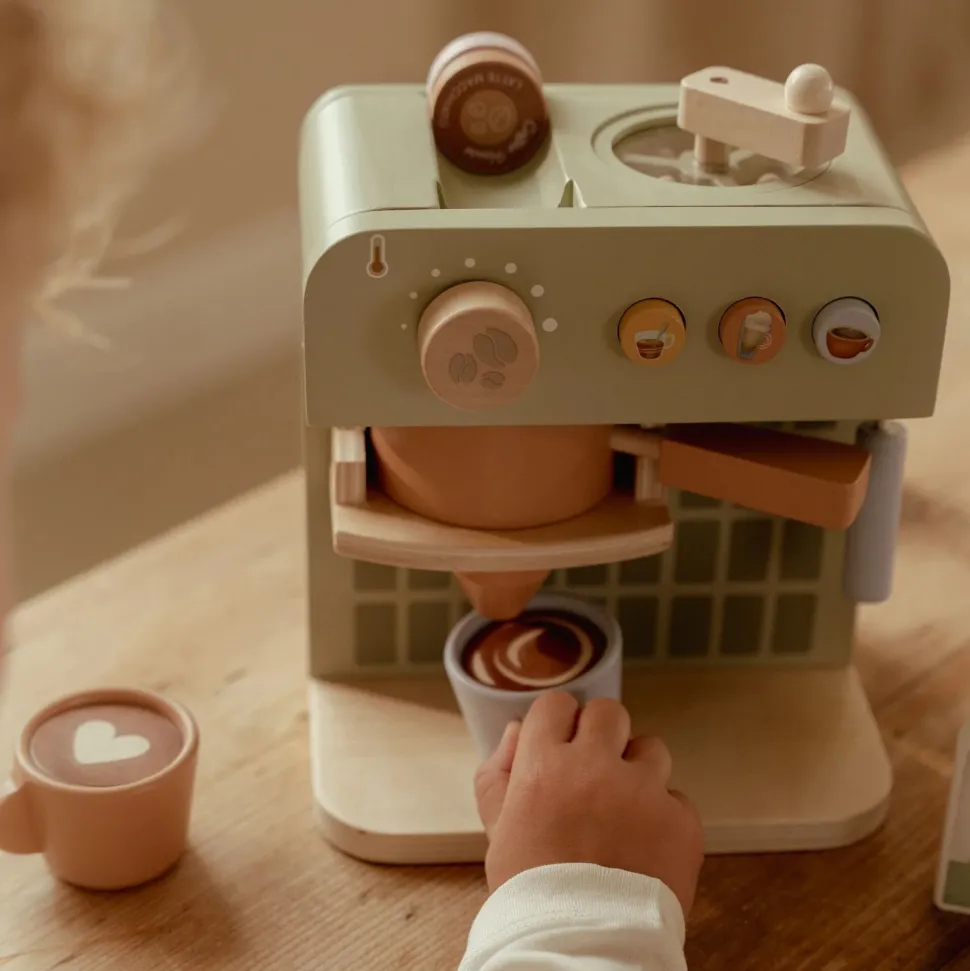 Houten koffiezetapparaat - Groen - Essentials