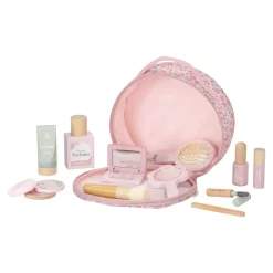 Houten make-up set - Roze