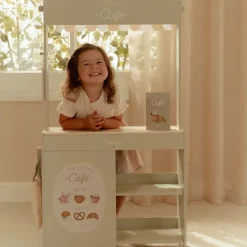 Houten marktkraam - Groen