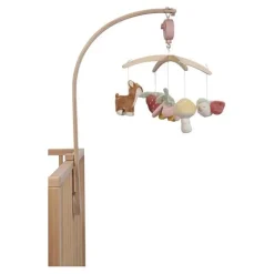 Houten Muziekmobiel - Roze - Fairy Garden