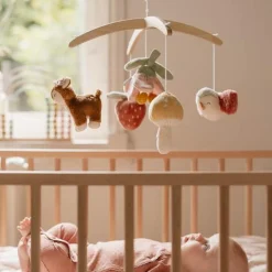 Houten Muziekmobiel - Roze - Fairy Garden