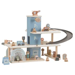 Houten parkeergarage – Blauw – Essentials