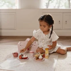 Houten Picknickset - Meerkleurig - Essentials