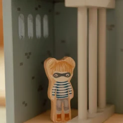 Houten politiebureau – Blauw – Essentials