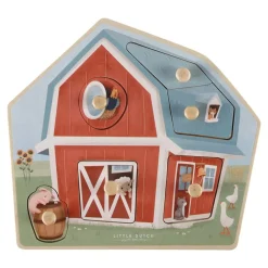 Houten puzzel Little Farm