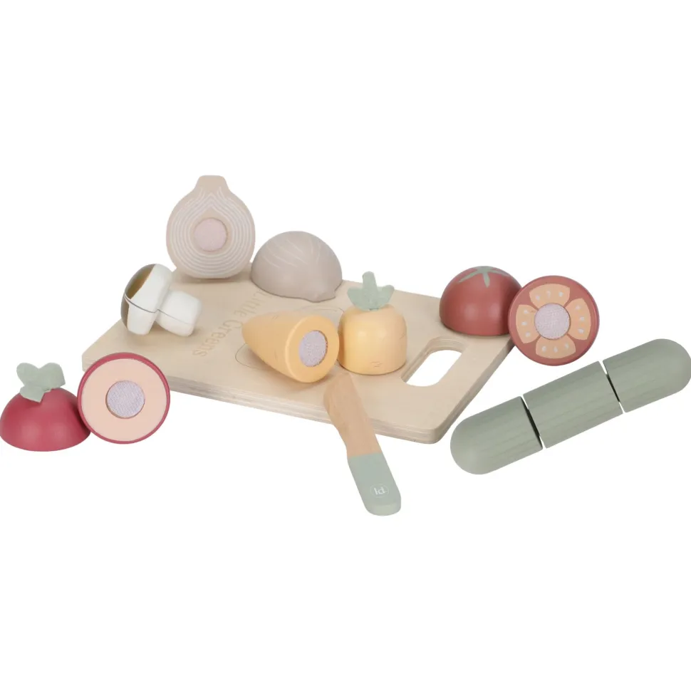 Houten snijgroenten - Meerkleurig - Essentials