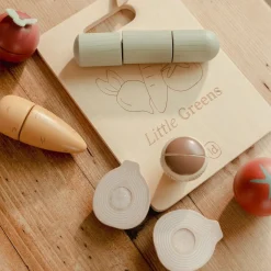 Houten snijgroenten - Meerkleurig - Essentials