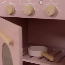 Houten speelkeuken - Roze