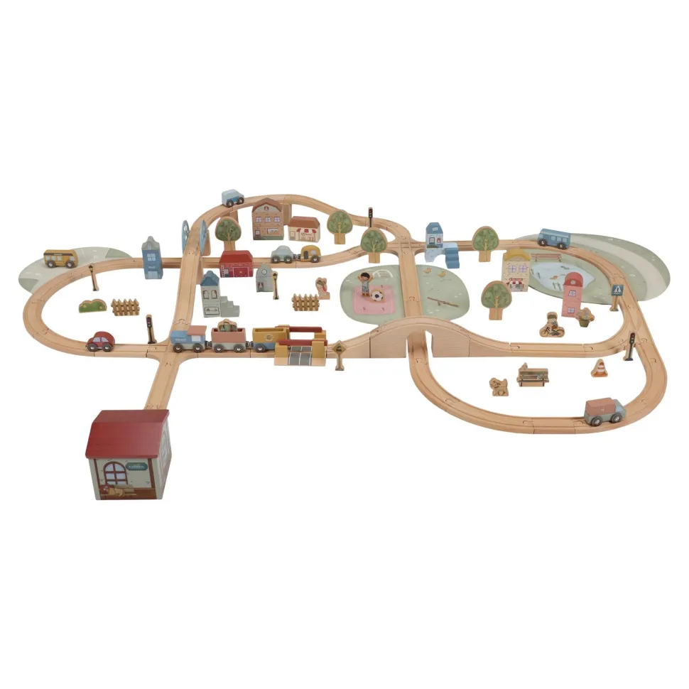 Houten treinbaan – XL – Essentials