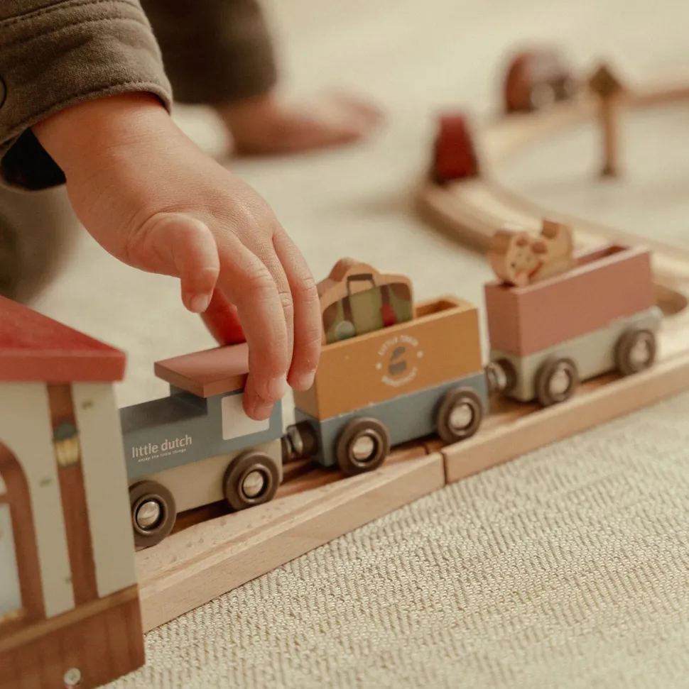 Houten treinbaan – XL – Essentials