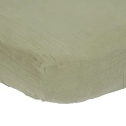 Junior hoeslaken - Groen - Maat Junior - Little Farm