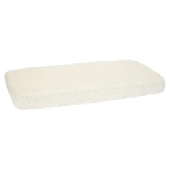 Junior hoeslaken - Groen - Maat Junior - Essentials - Blueberry Leaves