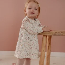Jurk lange mouw - Wit - Fairy Garden