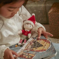 Kerstboek met knuffel Jim - Giftset - NL