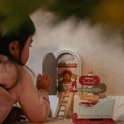 Kerstdeurtje - Meerkleurig